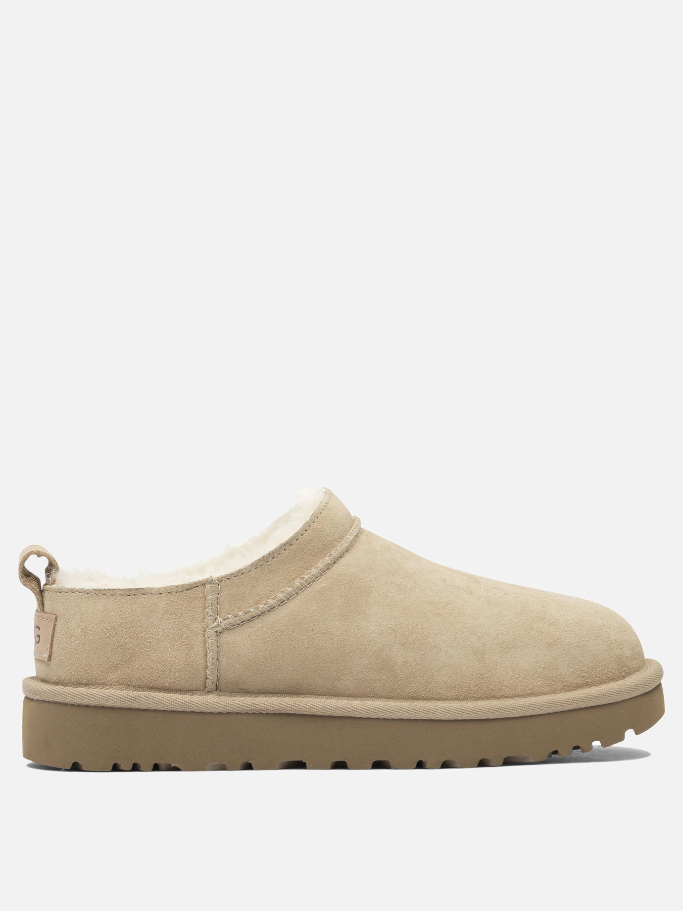 Pull-on boots 100% suede - 100% rubber  Beige - Ugg Women | PDP | VIETTI Online Store | thumbnail