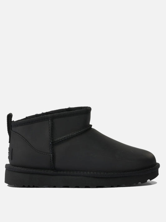 Pull-on boots 100% calf leather - 100% rubber  Black - Ugg Women | PLP | VIETTI Online Store 
