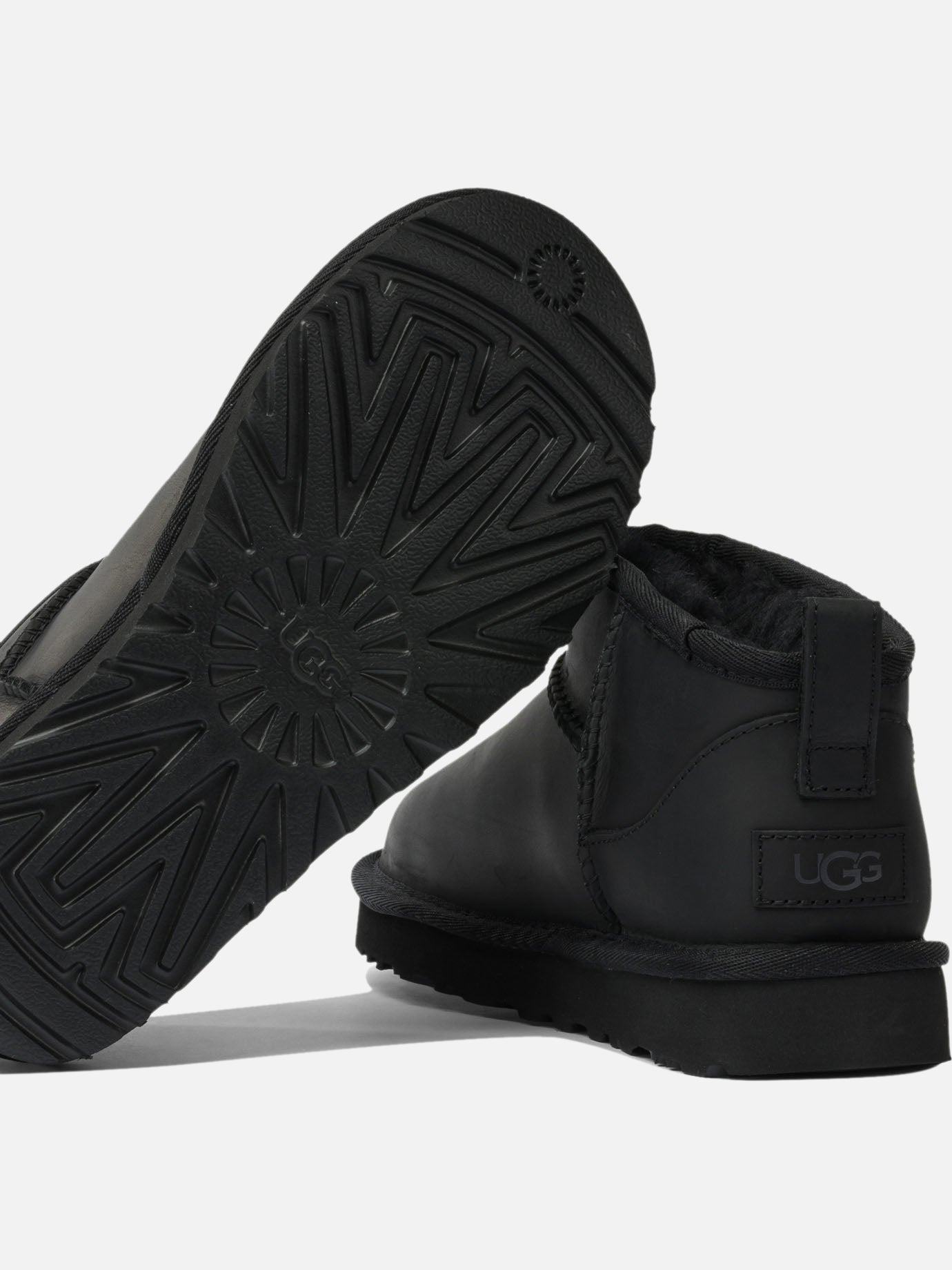 Pull-on boots 100% calf leather - 100% rubber  Black - Ugg Women | PDP | VIETTI Online Store | Zoom-Modal_5
