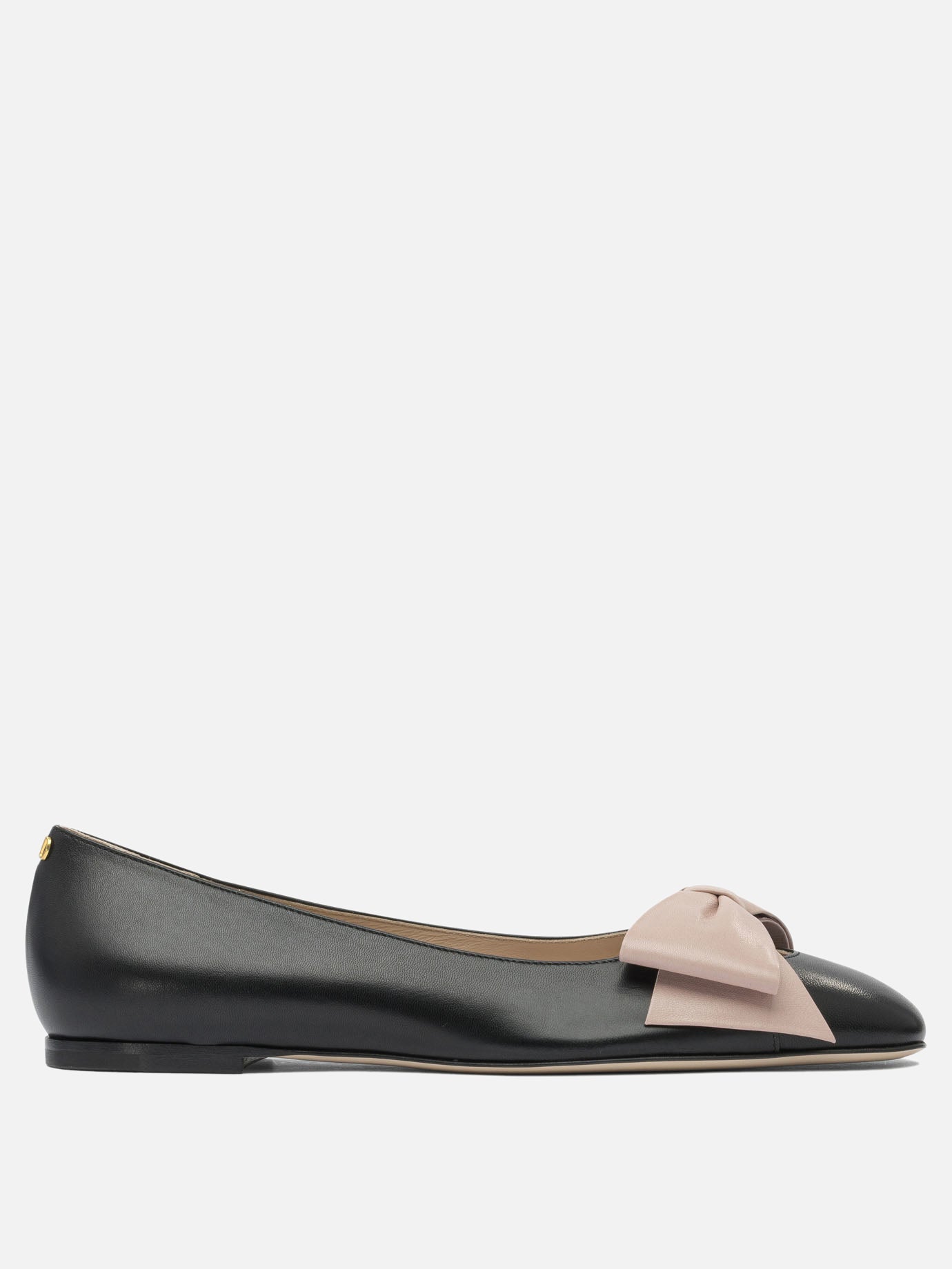 Classic ballet flats 100% leather - 100% leather  Black - Valentino Garavani Women | PDP | VIETTI Online Store | thumbnail