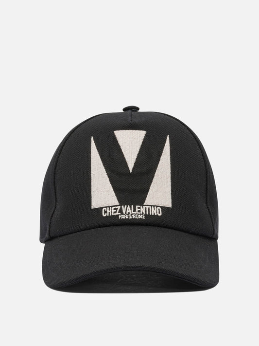 Baseball caps 100% cotton  Black - Valentino Garavani Men | PLP | VIETTI Online Store 
