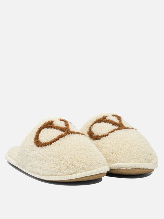 Slides 100% polyester - 100% rubber  Beige - Valentino Garavani Men | PLP | VIETTI Online Store | 2
