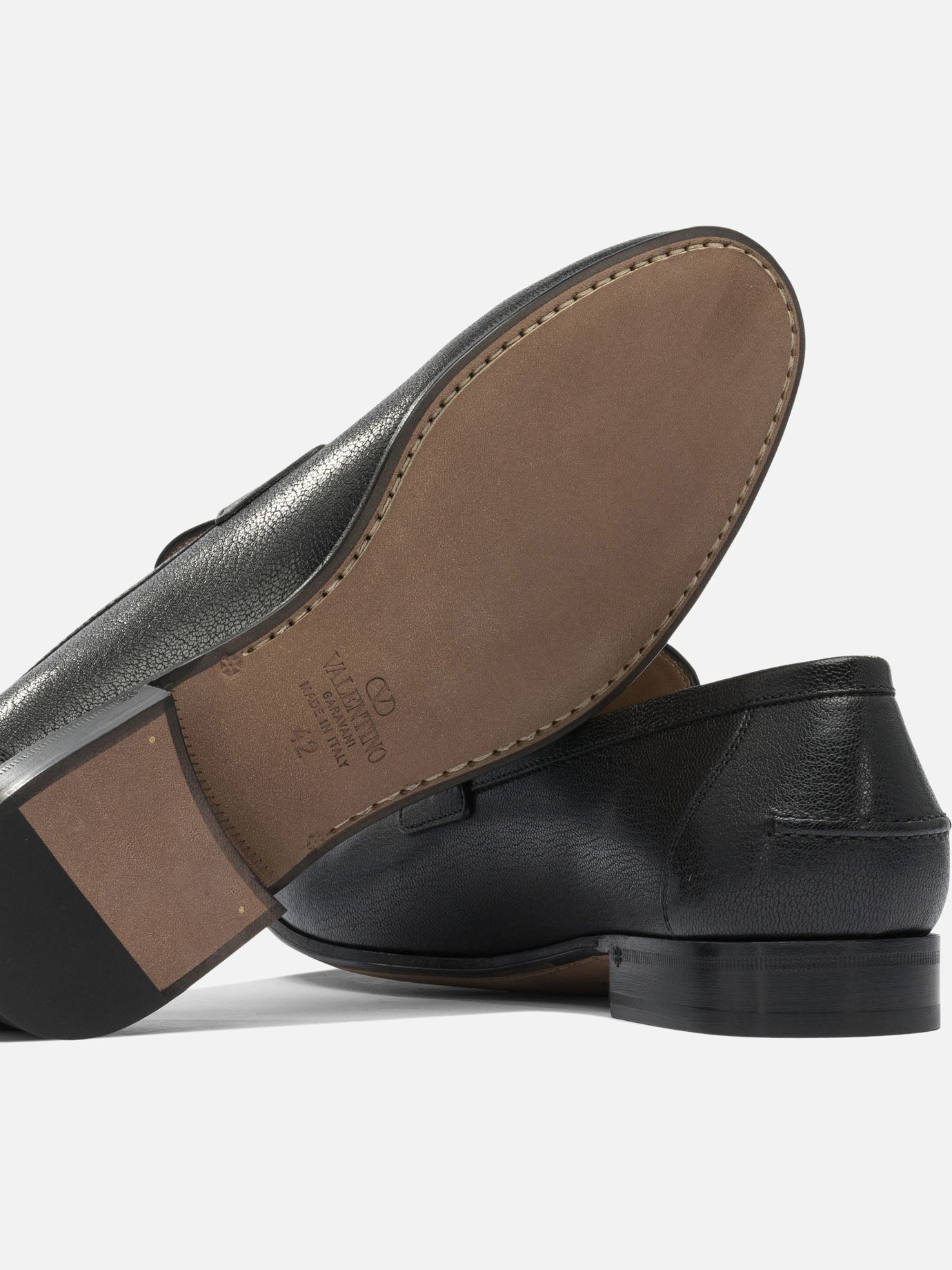 Loafers 100% leather - 100% leather  Black - Valentino Garavani Men | PDP | VIETTI Online Store | thumbnail_5