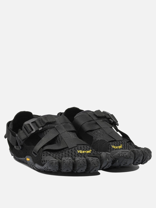 Low top sneakers 100% mesh - 100% rubber  Black - Vibram Men | PLP | VIETTI Online Store | 2
