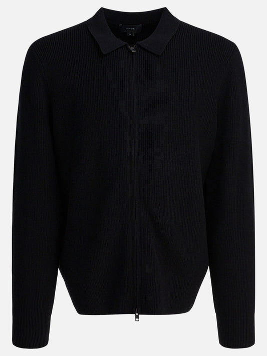 Cardigans Solid colour  Black - Vince Men | PLP | VIETTI Online Store 
