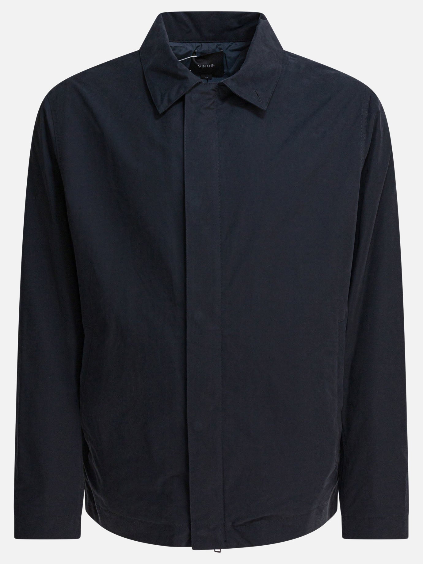 Overshirt jackets Solid colour  Blue - Vince Men | PDP | VIETTI Online Store | thumbnail