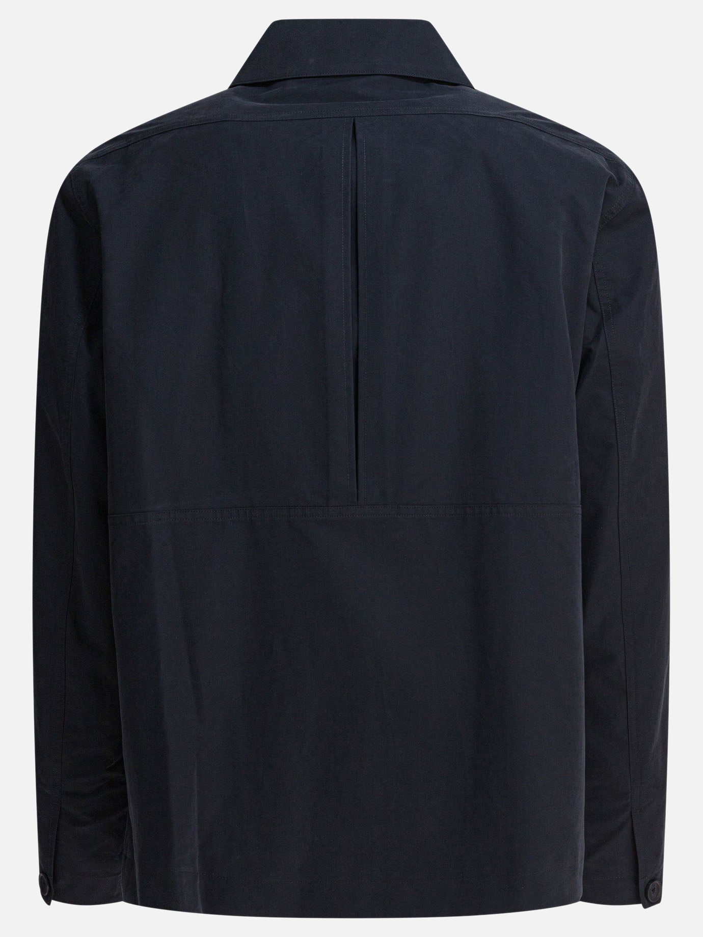 Overshirt jackets Solid colour  Blue - Vince Men | PDP | VIETTI Online Store | Zoom-Modal_2
