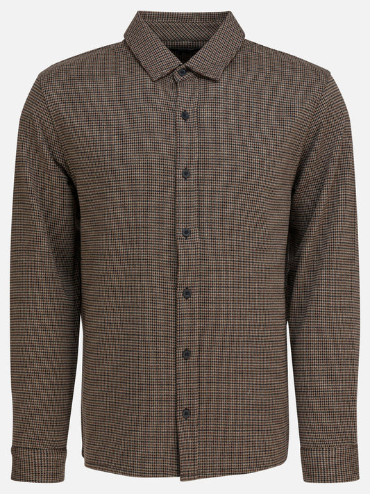 Casual shirts Houndstooth  Brown - Vince Men | PLP | VIETTI Online Store 
