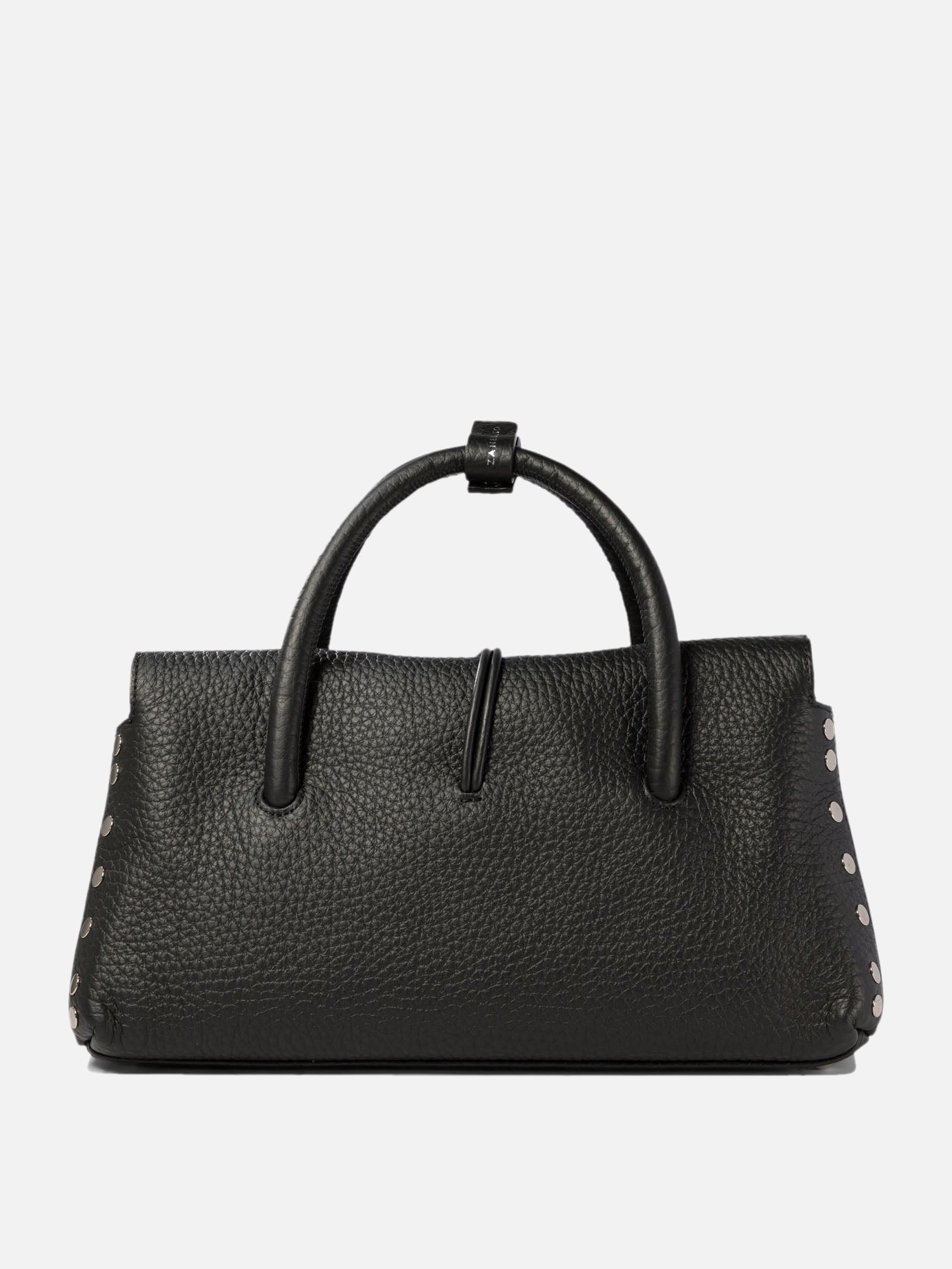 Medium bags 100% cow leather - 100% cotton  Black - Zanellato Women | PDP | VIETTI Online Store | thumbnail_3