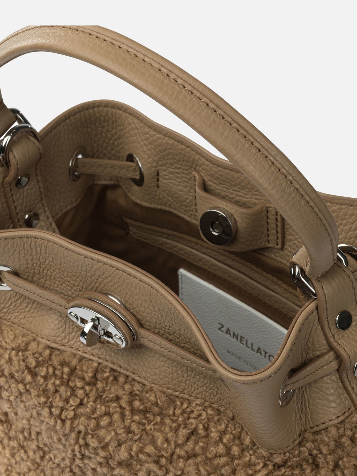 Small bags 100% leather  Brown - Zanellato Women | PDP | VIETTI Online Store | thumbnail_5
