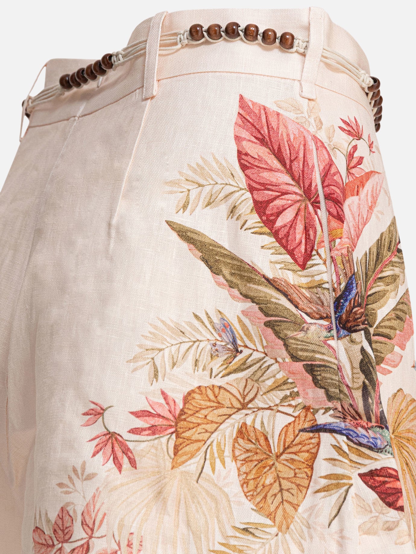 Drawstring shorts Floral  Pink - Zimmermann Women | PDP | VIETTI Online Store | Zoom-Modal_5
