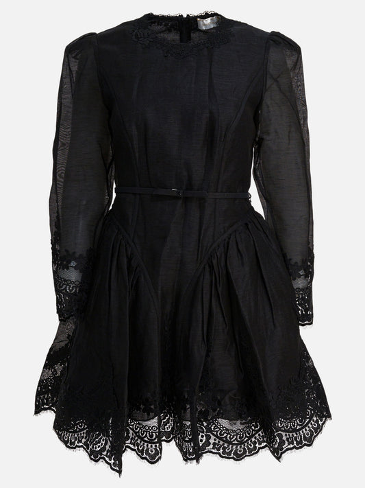 Mini dresses Solid colour  Black - Zimmermann Women | PLP | VIETTI Online Store 
