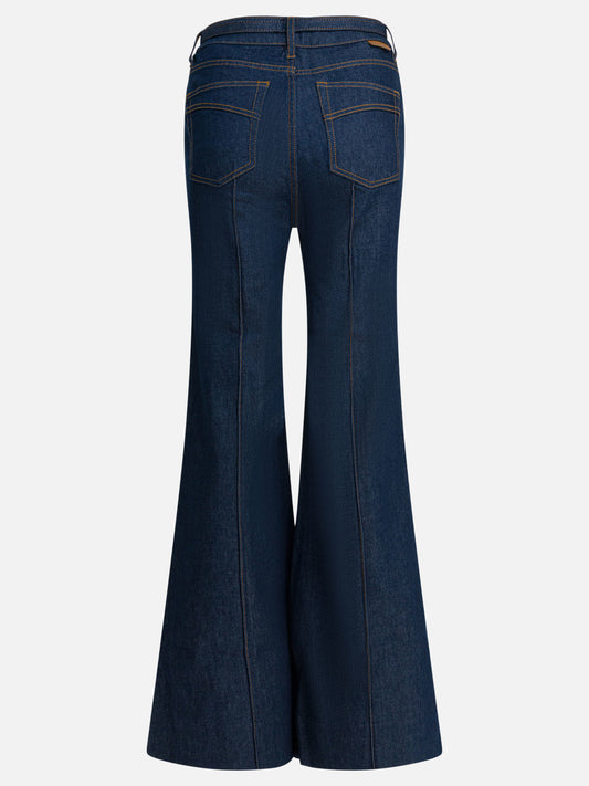 Wide-leg jeans Denim  Blue - Zimmermann Women | PLP | VIETTI Online Store | 2
